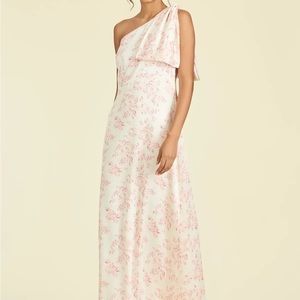 Sachin & Babi Chelsea Gown- Rouge Rose watercolor dress